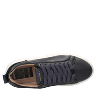 Sneakers in ecopelle e tessuto 