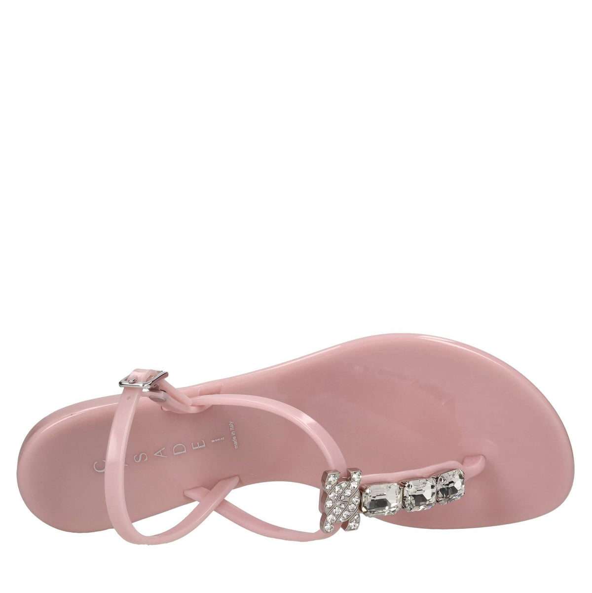 Sandali flat modello JELLY in PVC 