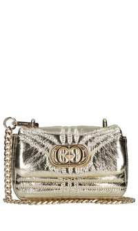 Borsa Shiny mini in pelle laminata 