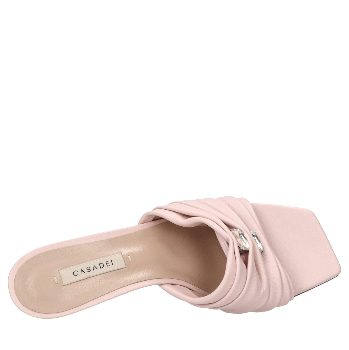 Mules in pelle 