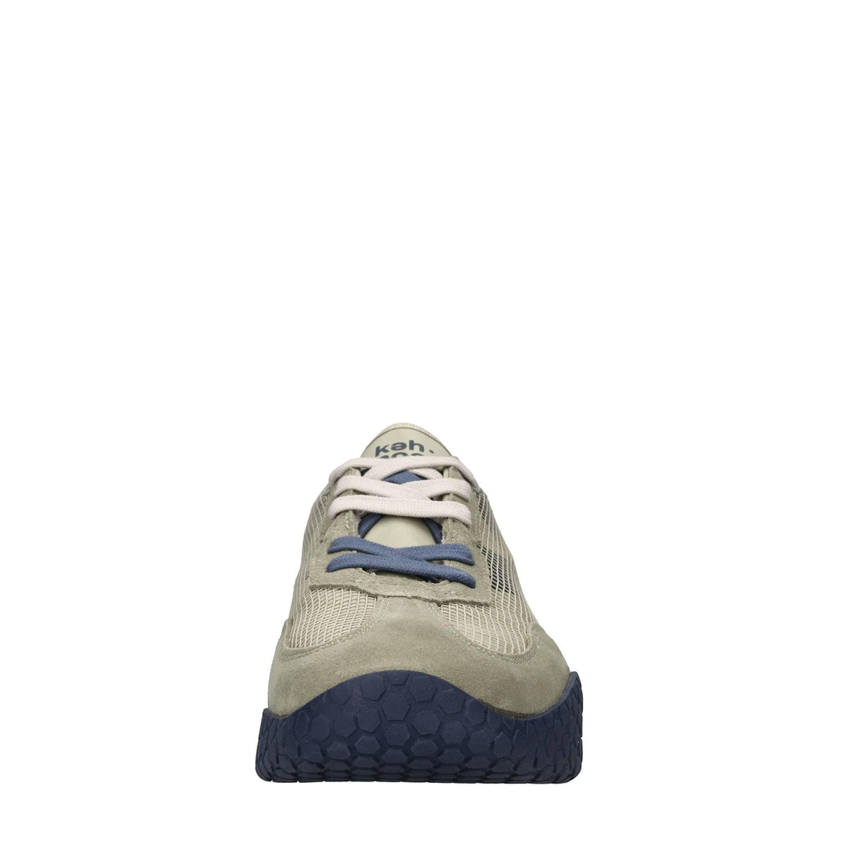 Sneakers in camoscio ecopelle e tessuto 