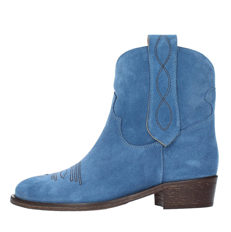 Stivaletti Texani modello 4035  in camoscio 
