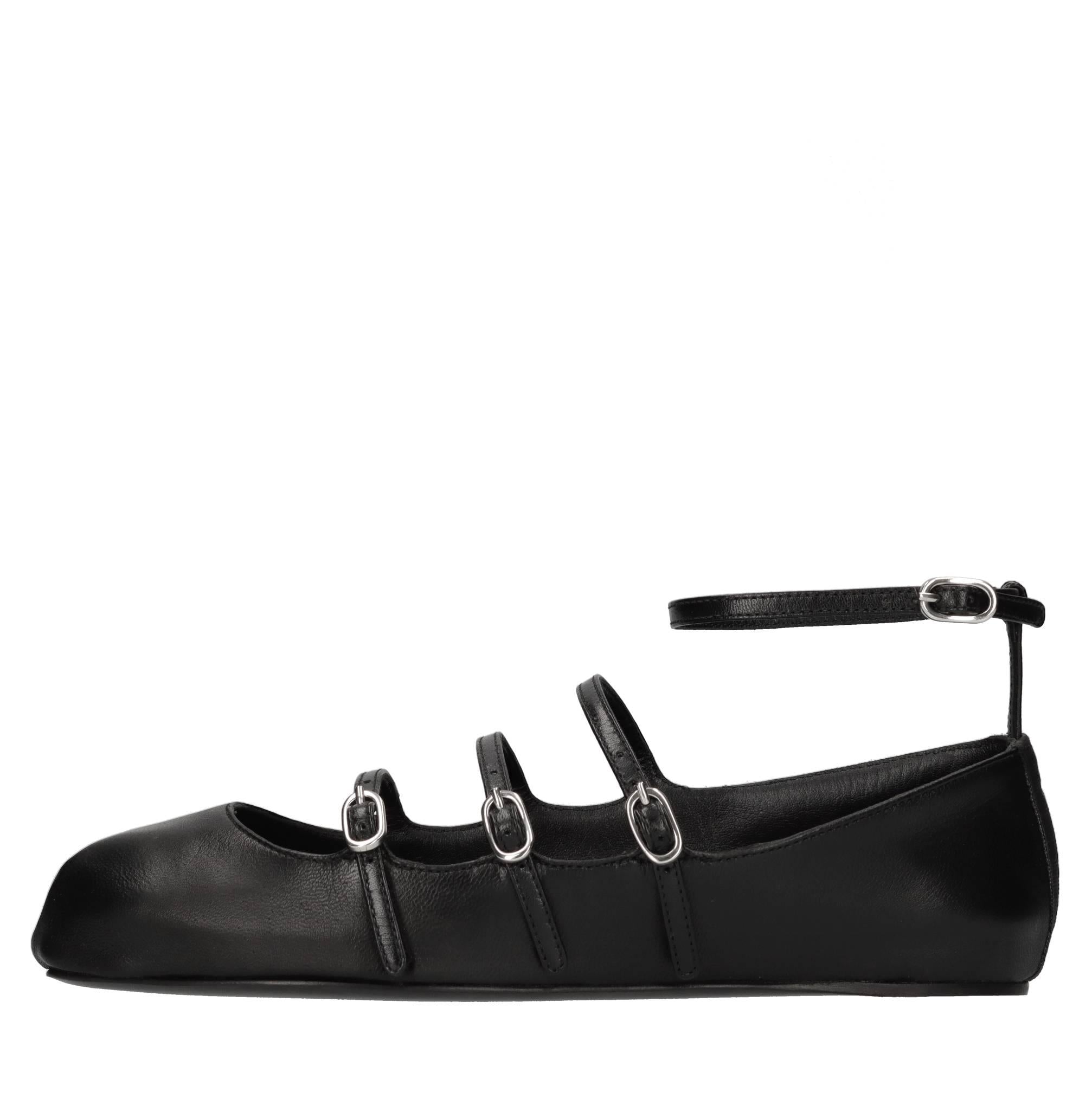 Ballerine in pelle 