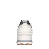 Sneakers in camoscio e tessuto 