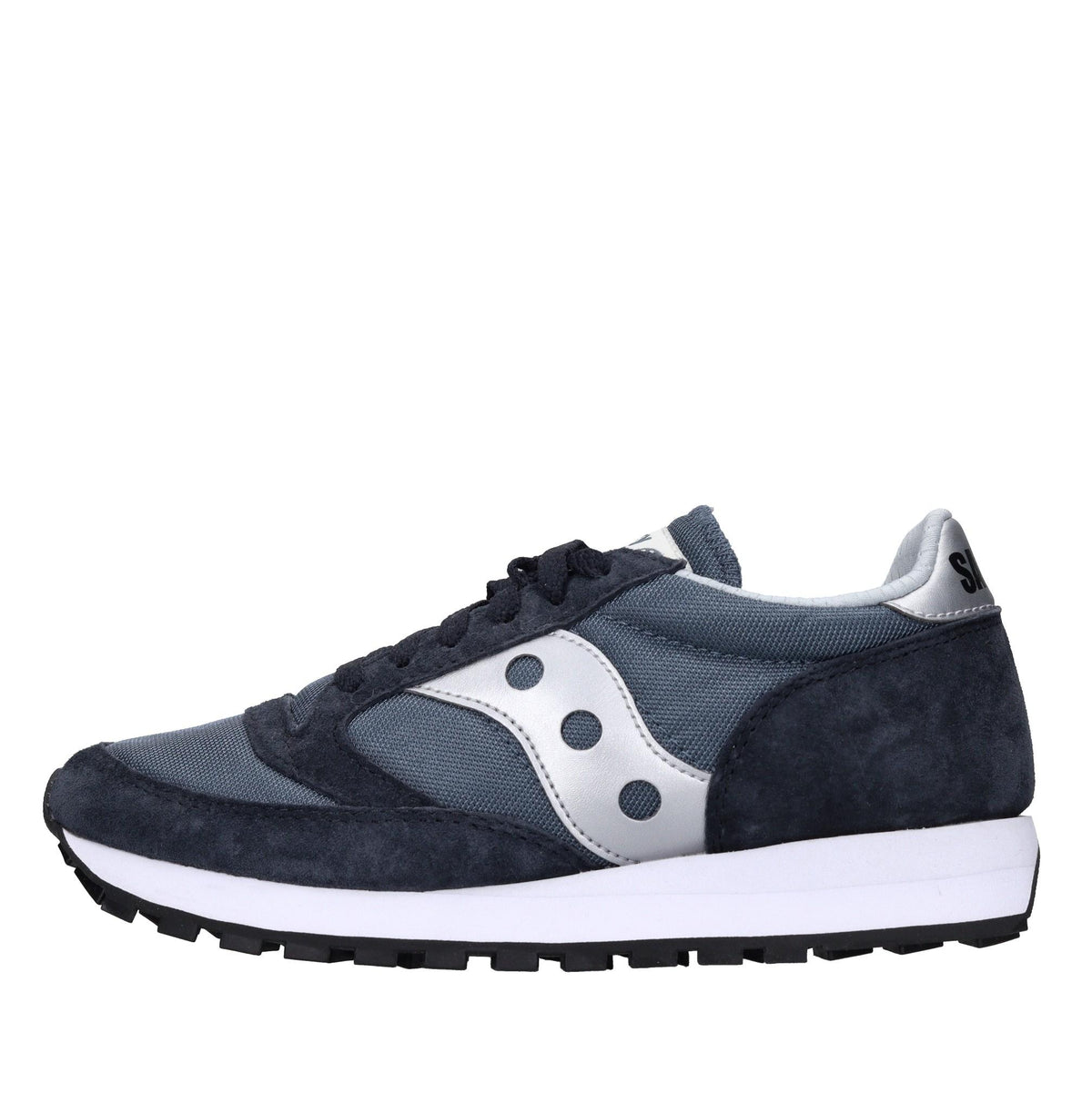 Sneakers in camoscio e tessuto 
