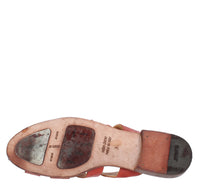 Sandali flat in pelle 
