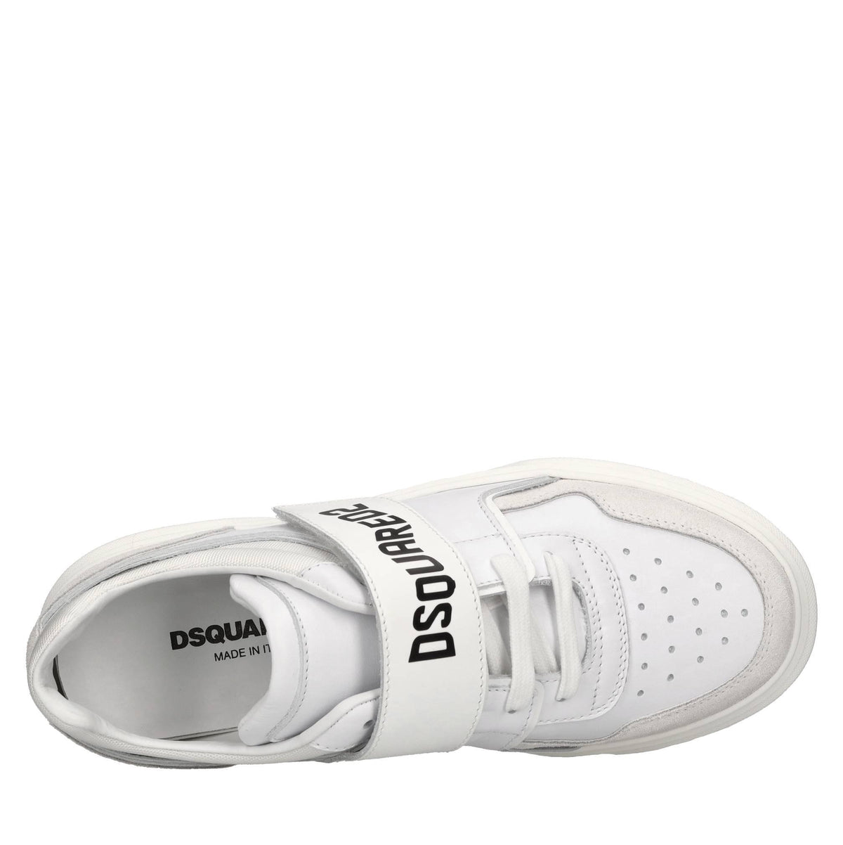 Sneakers in pelle e camoscio 