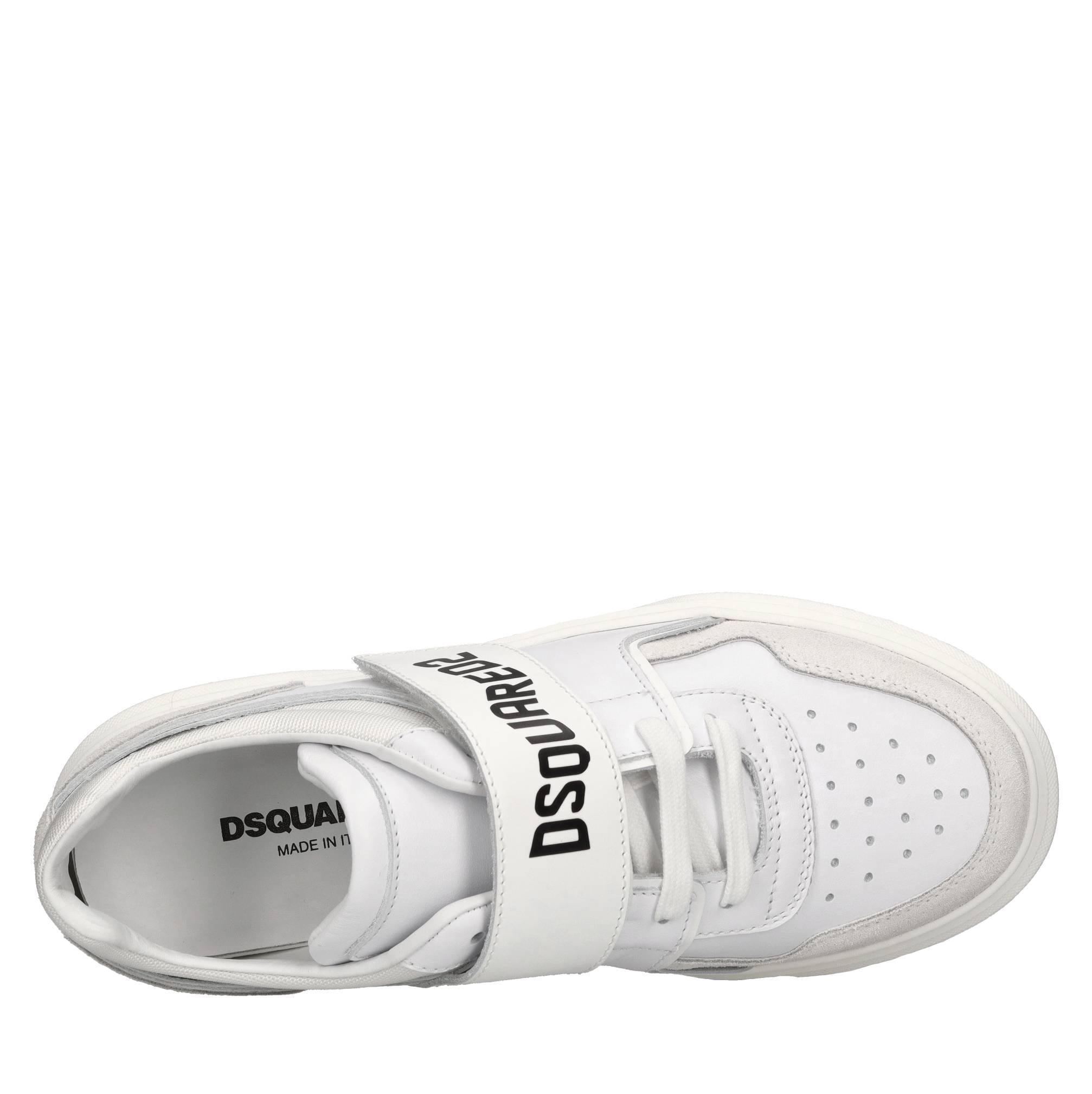 Sneakers in pelle e camoscio 