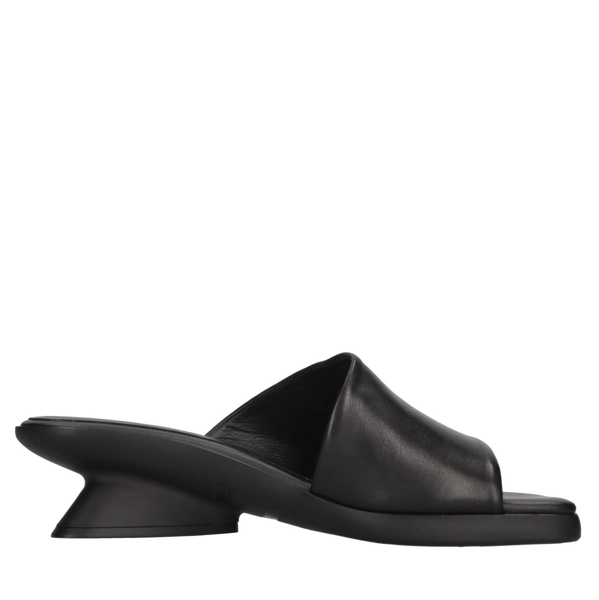 Mules in pelle 
