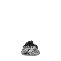 Ballerine slingback in tulle e strass 