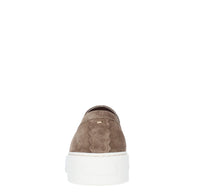 Slip on in camoscio 