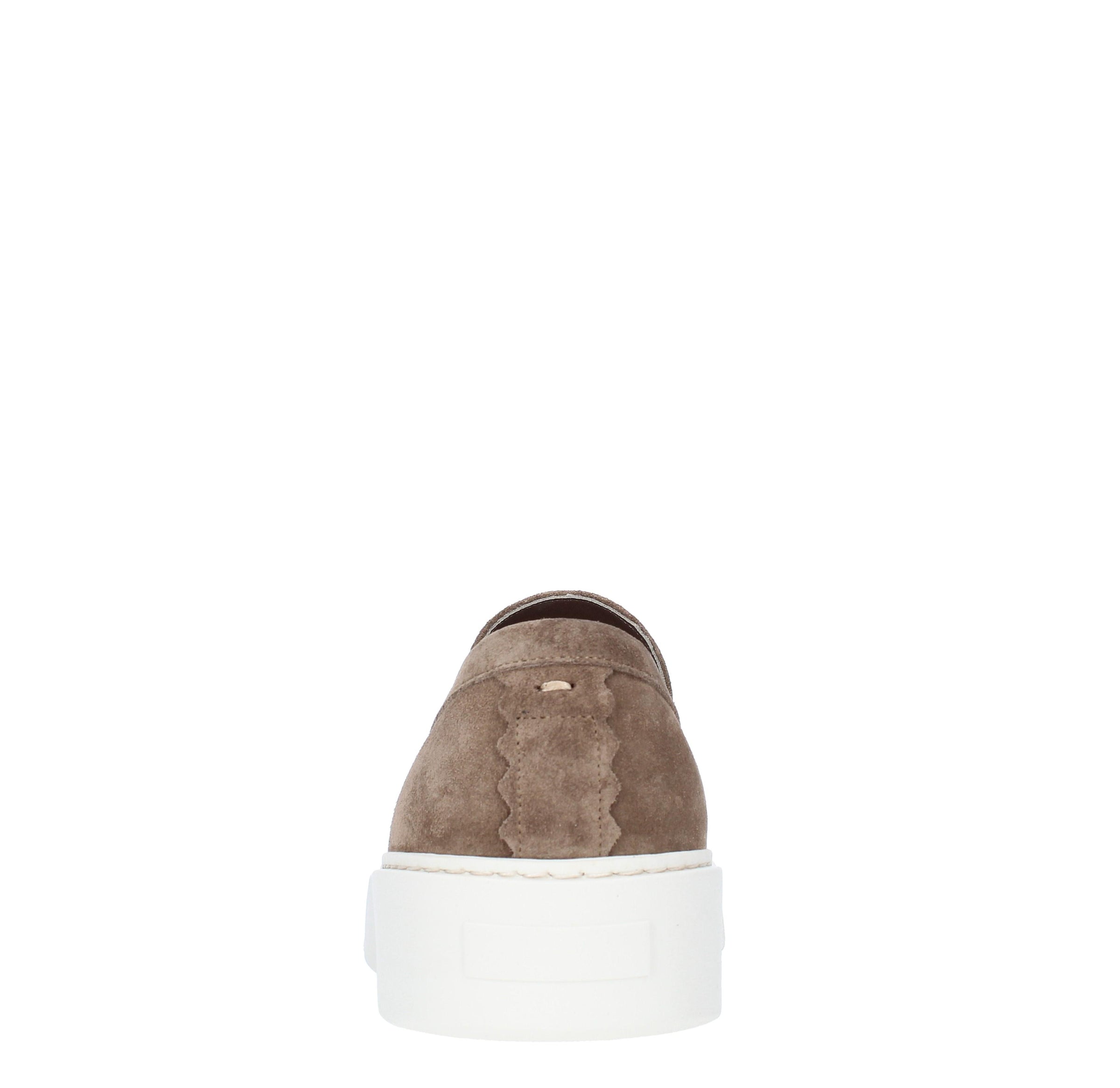 Slip on in camoscio 