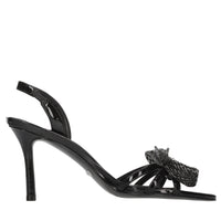 Sandali in ecopelle e strass 