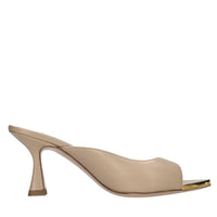 Mules in pelle 