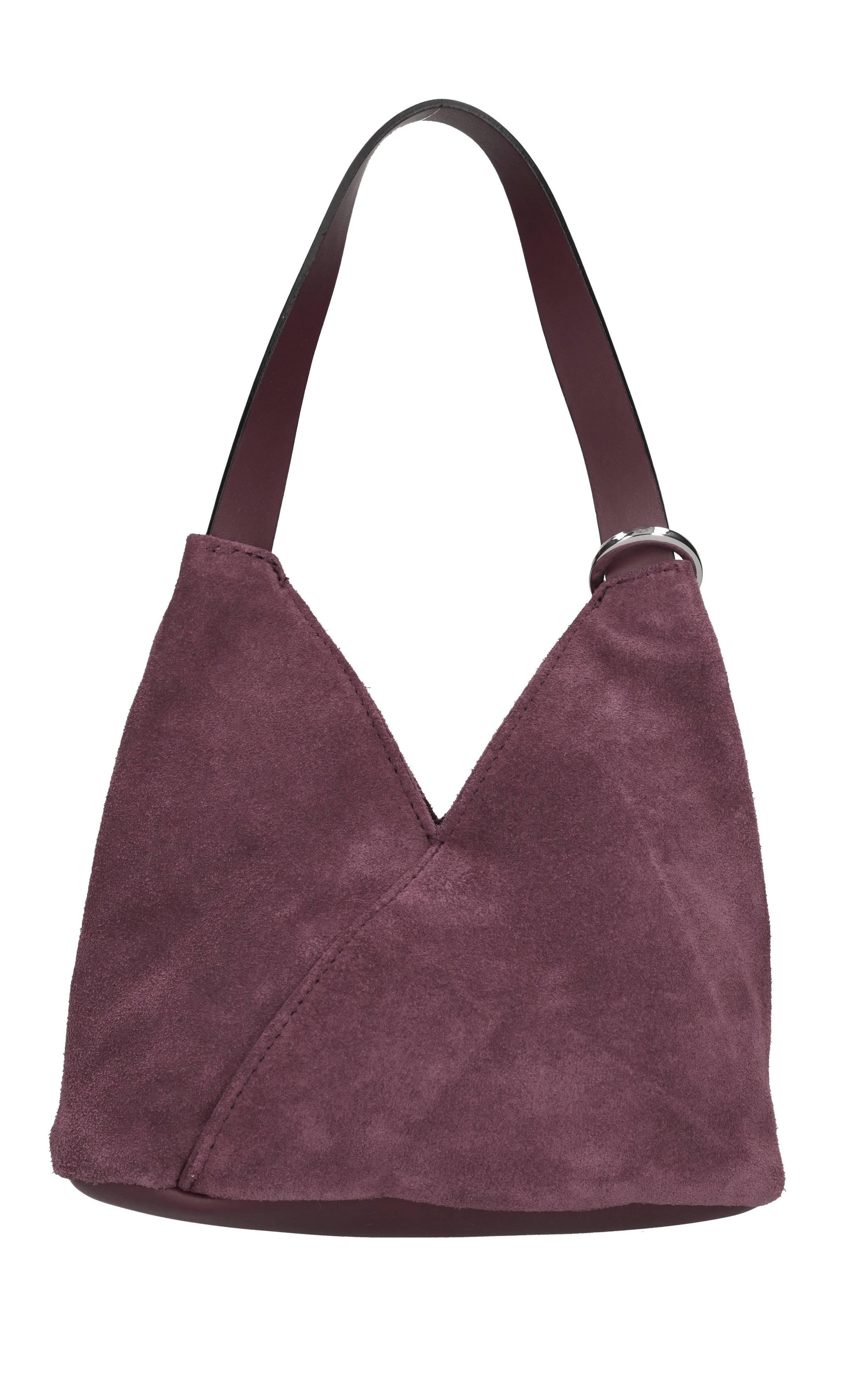 Borsa Venus Mini in camoscio e pelle 