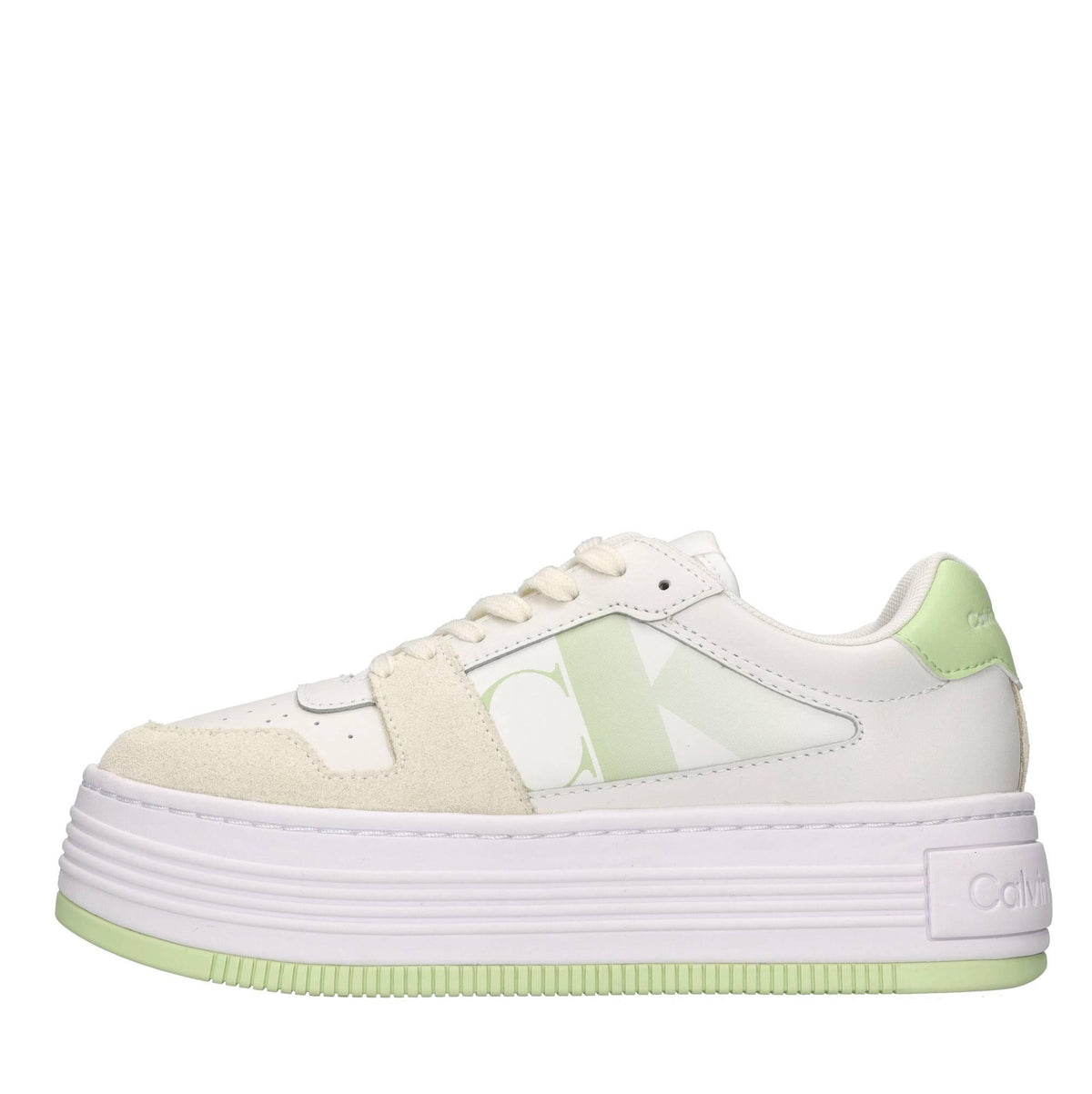 Sneakers in pelle e camoscio 