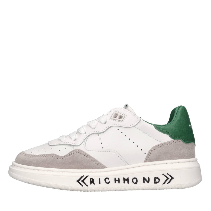 Sneakers in pelle e camoscio 