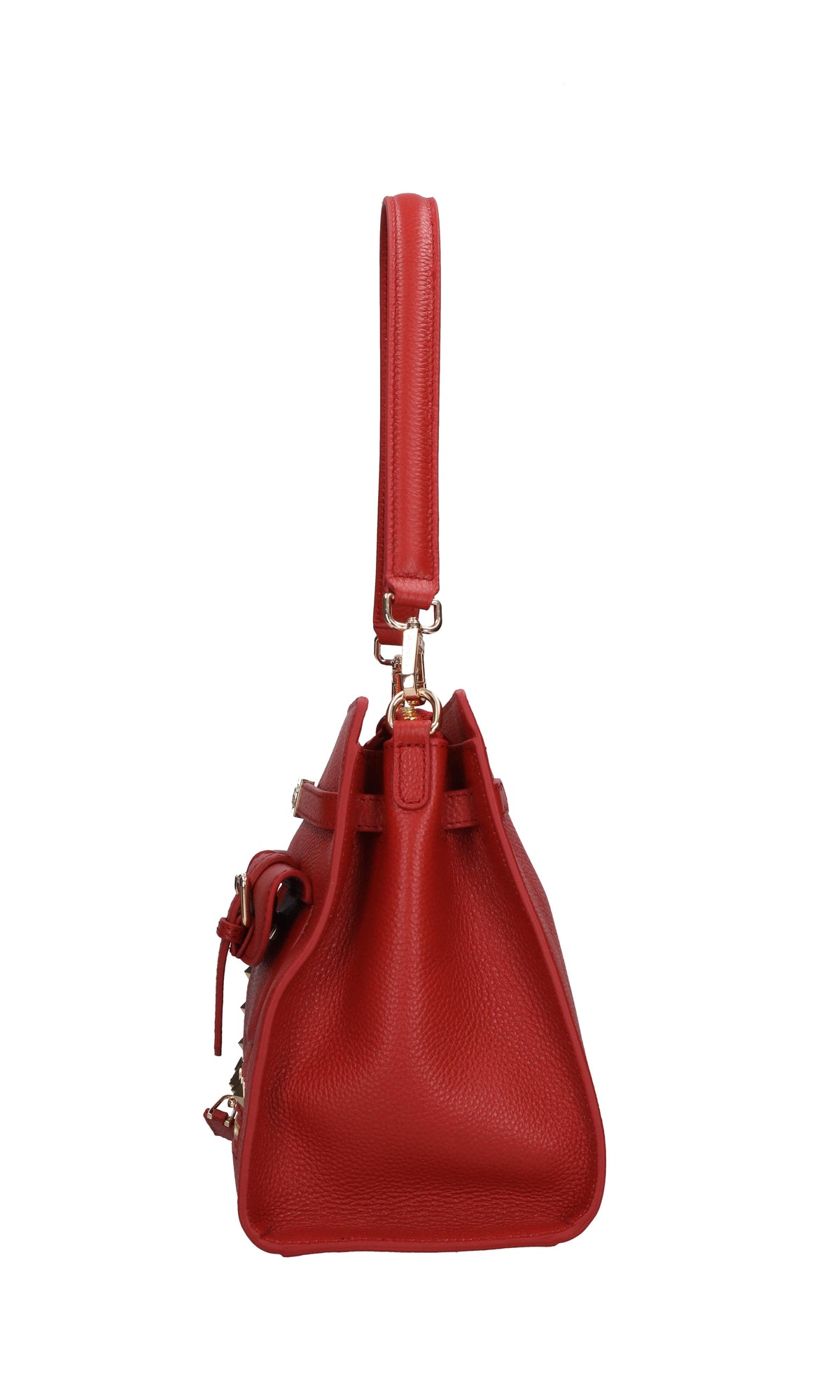 Borsa rock pocket in pelle 