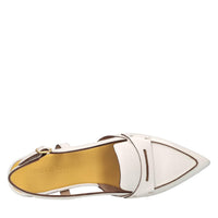 Ballerine slingback in pelle 