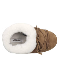 Mules in camoscio e pelliccia 