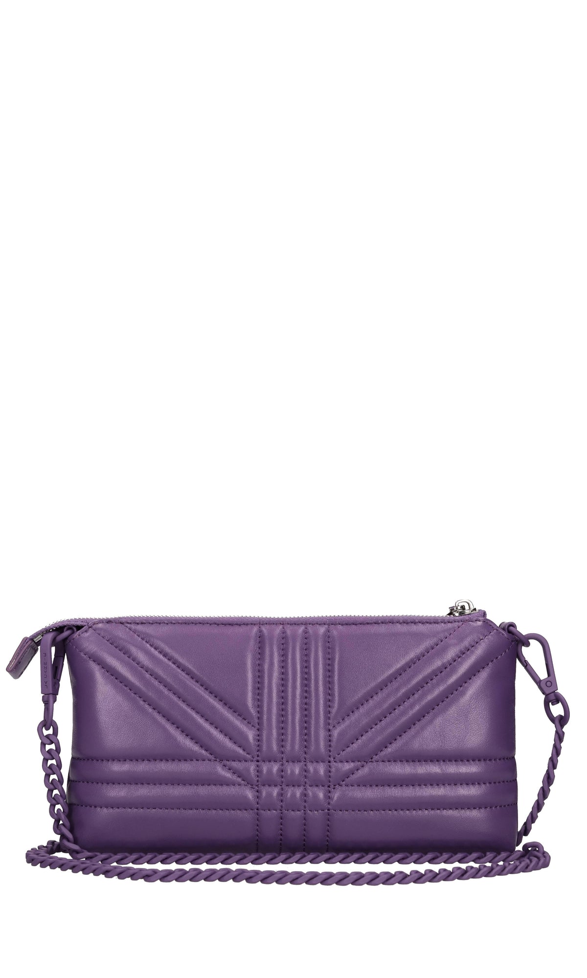 Borsa Grate Double in pelle 