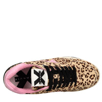 Sneakers in pelle ed ecocavallino 