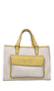 NANNINI Borsa in tessuto e pelle