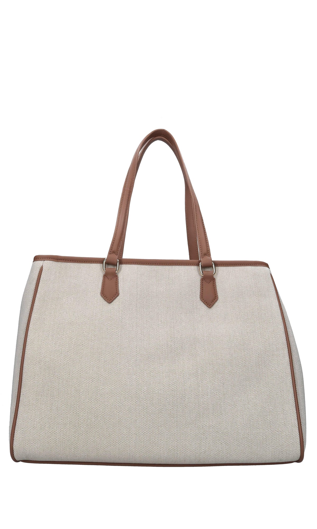 Borsa in tessuto ed ecopelle 
