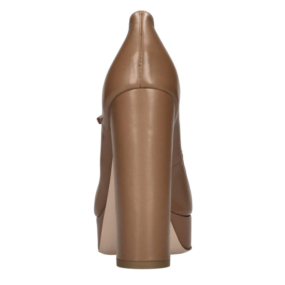 Décolleté in pelle 