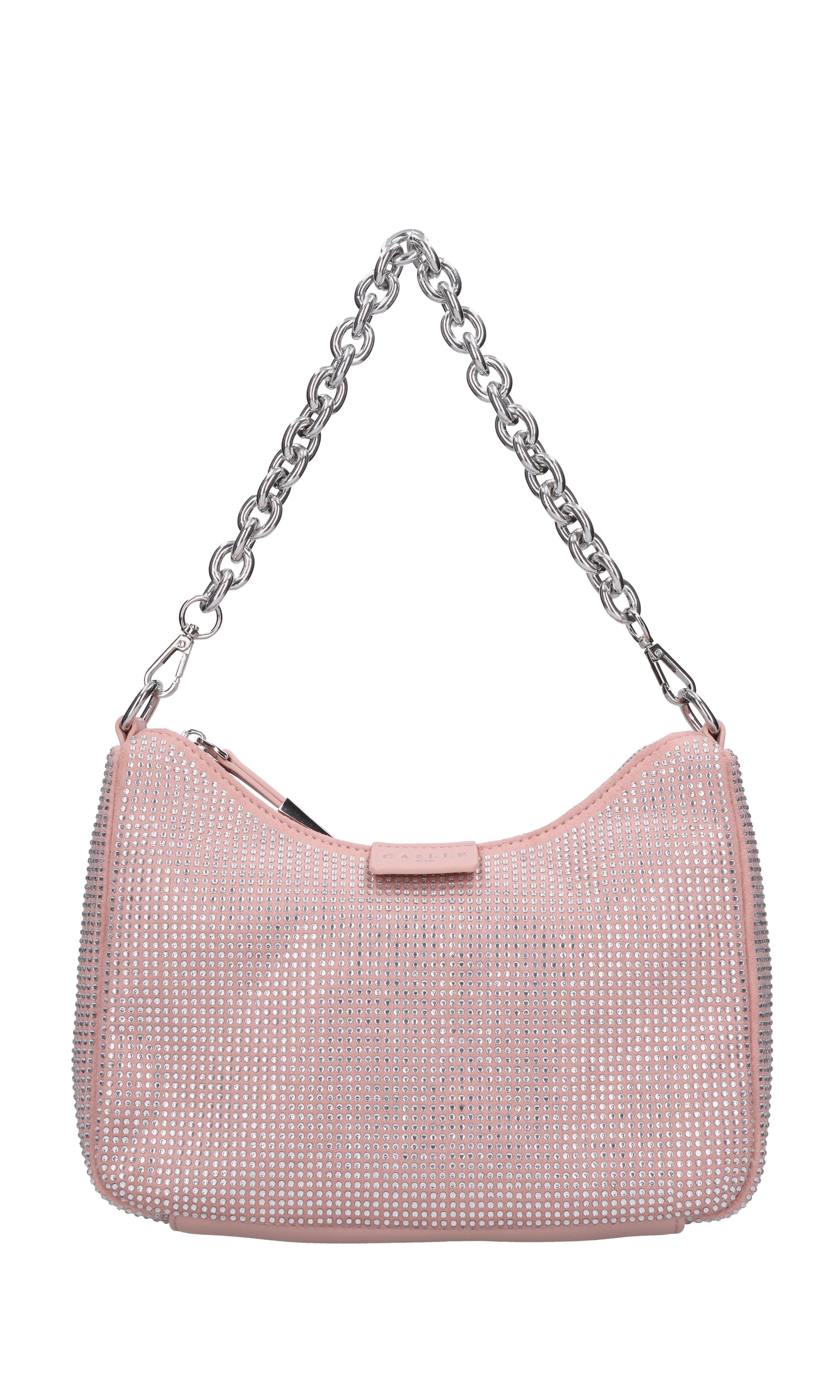 Beauty in tessuto con strass 