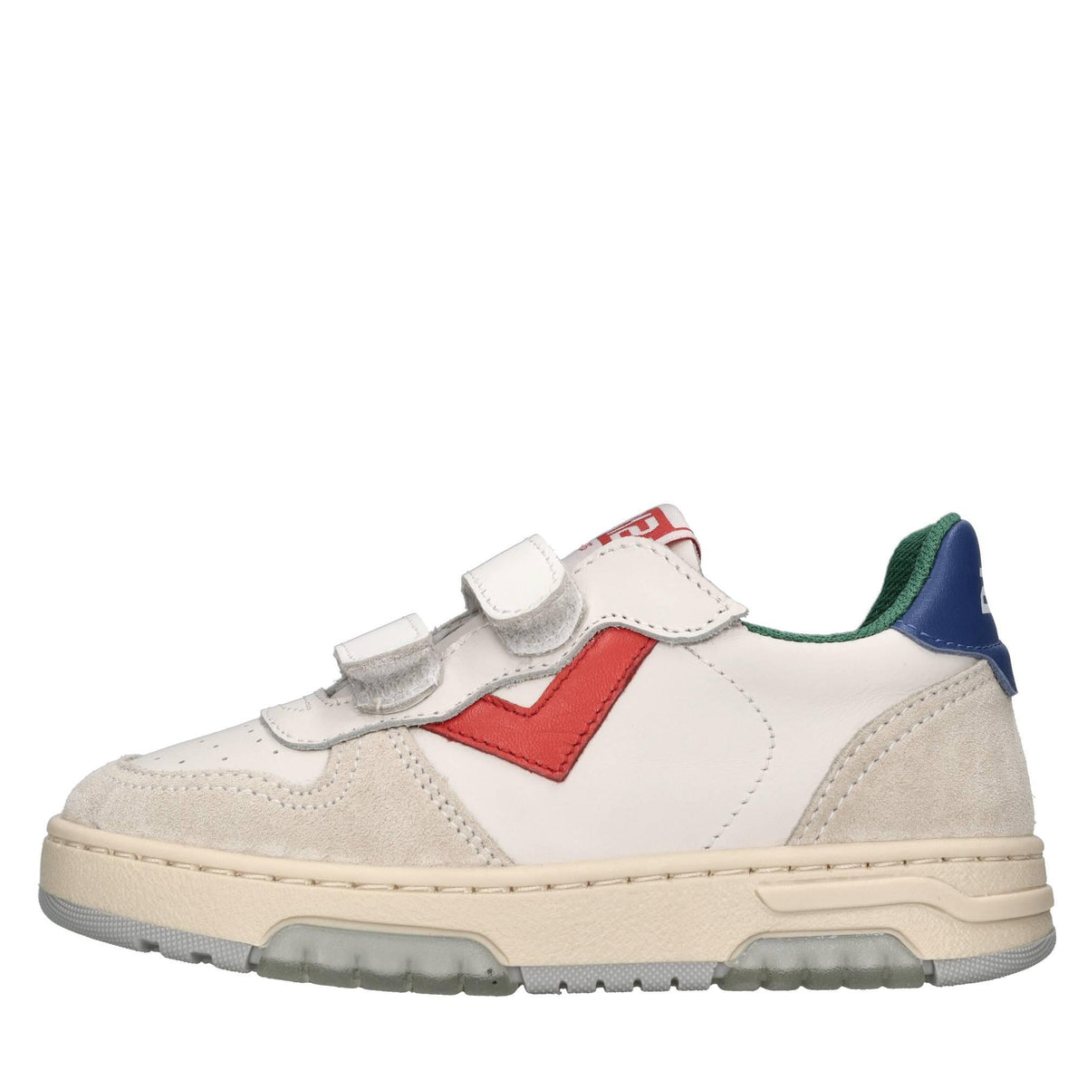 Sneakers in pelle e camoscio 