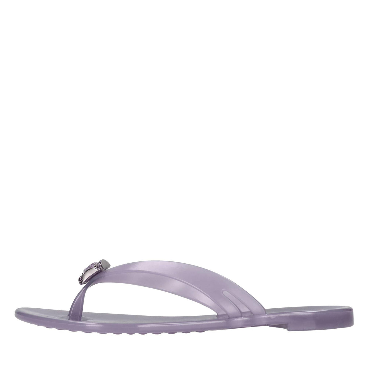 Sandali flat Jelly in PVC e Swarovski 
