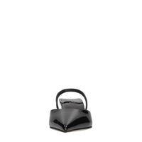 Décolléte slingback in vernice 