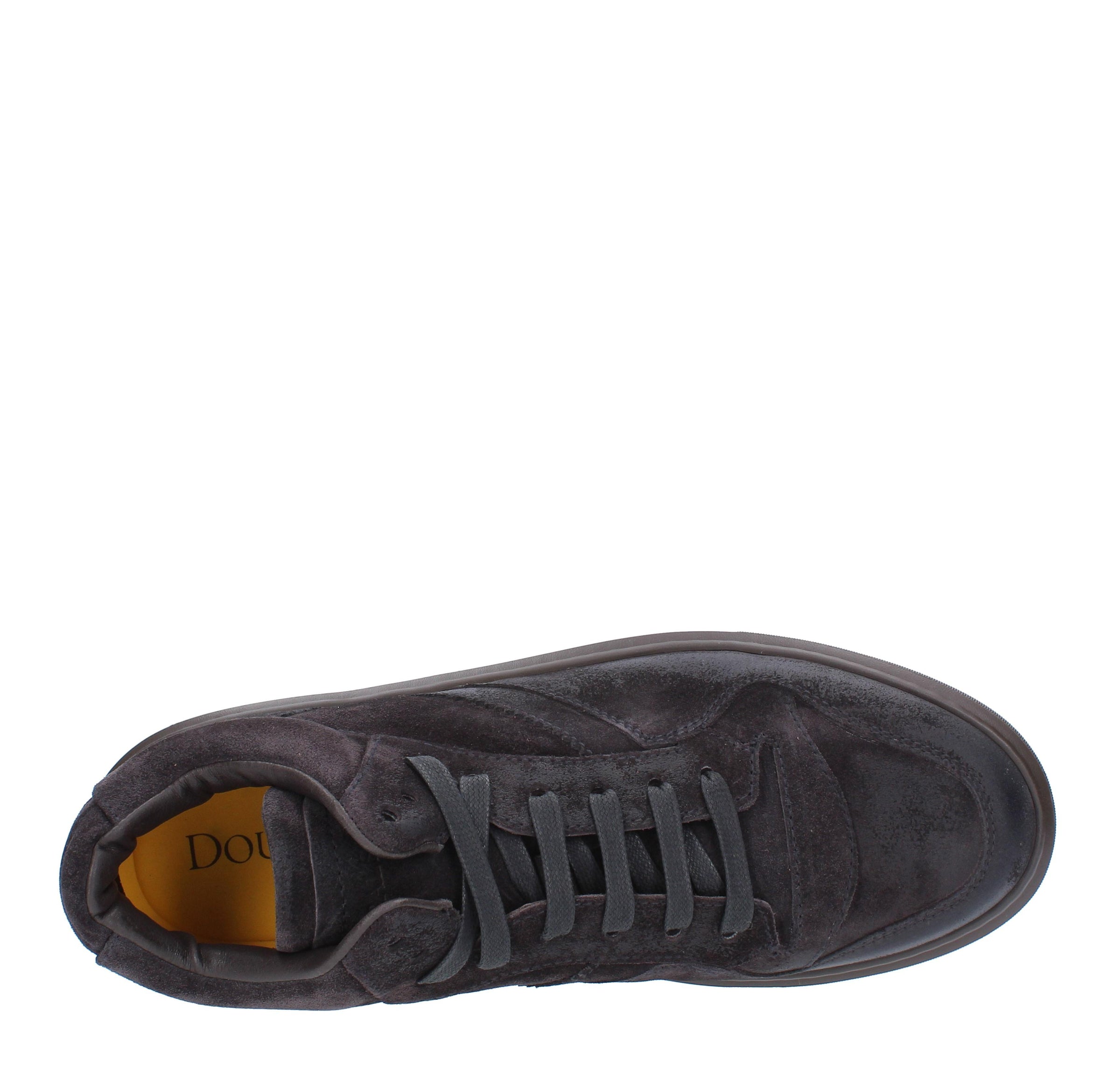 Sneakers MID DOUCAL'S in camoscio 