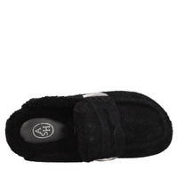 Mules in pelle scamosciata 