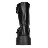 Stivaletti biker in pelle 