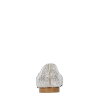 Ballerine in camoscio e microstrass 