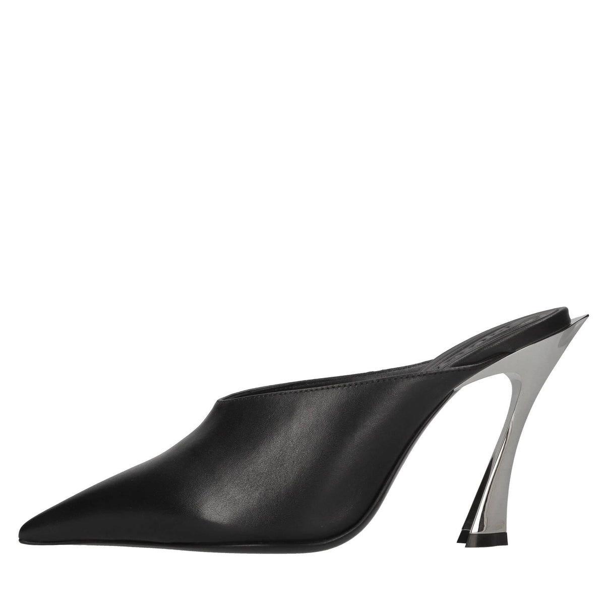 Mules in pelle 