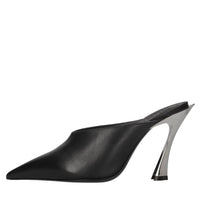 Mules in pelle 