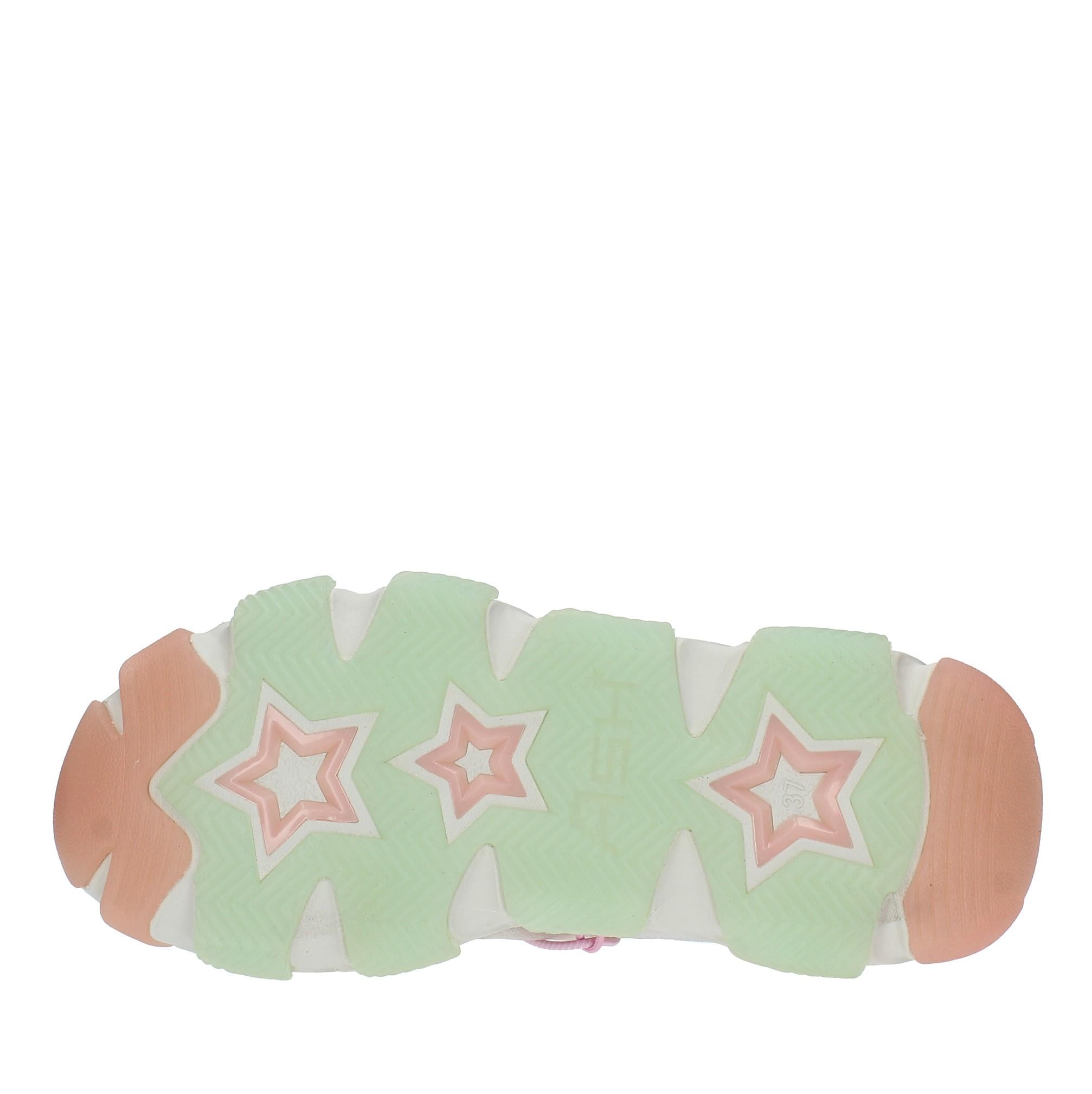 Sneakers modello EXTRA BIS in pelle e tessuto 