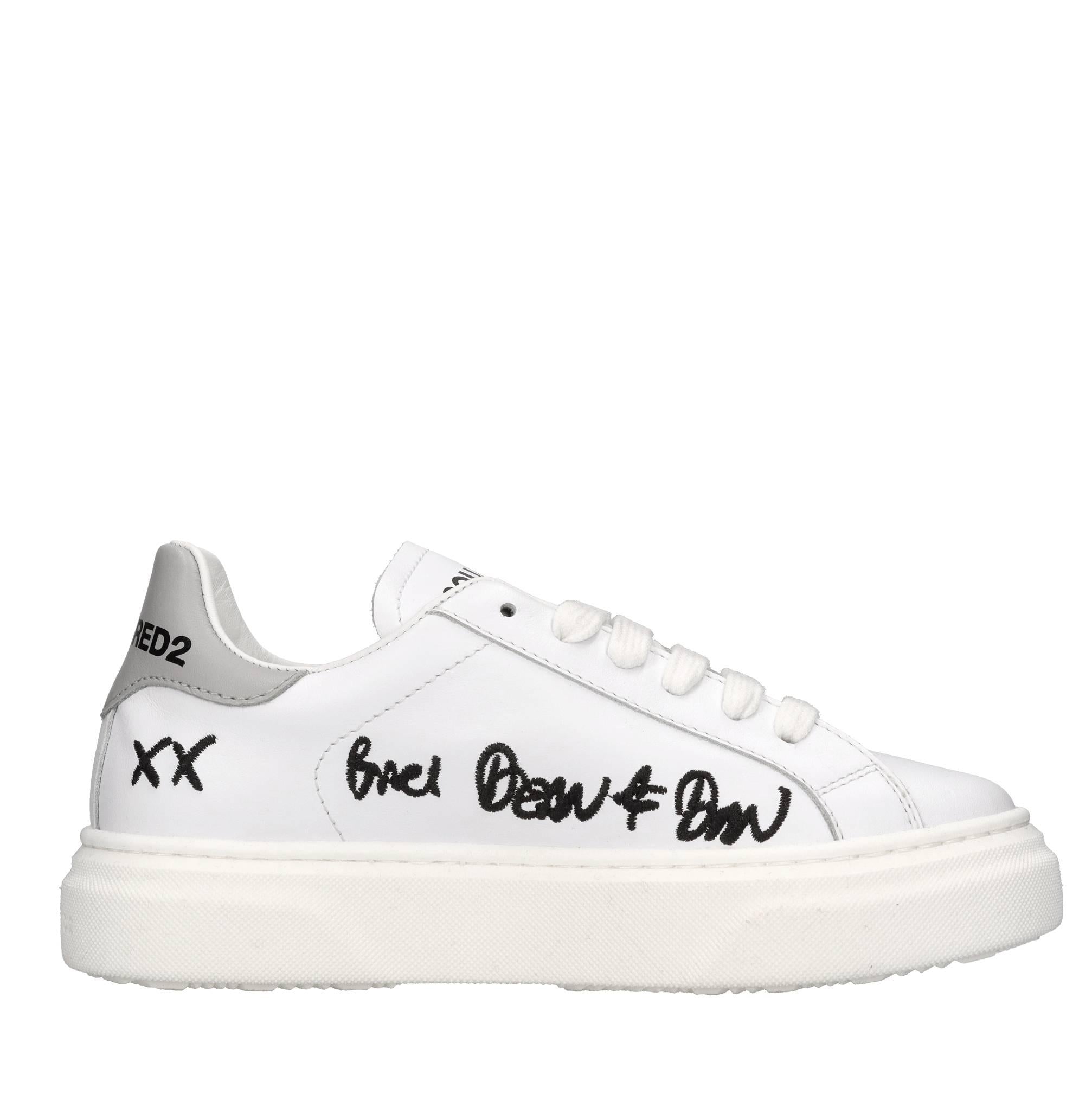 Sneakers in pelle e camoscio 