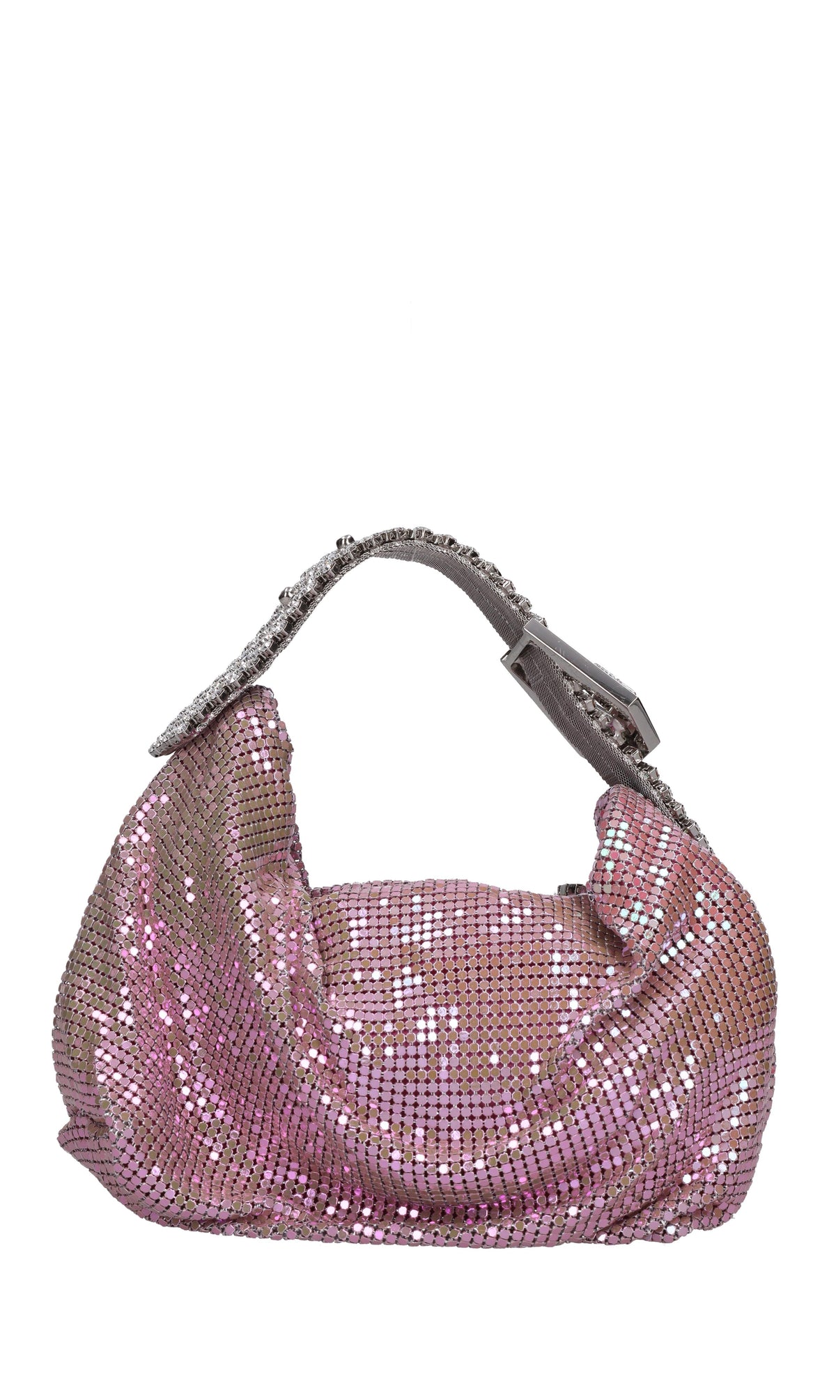 Borsa mini modello jill in maglia metallica 