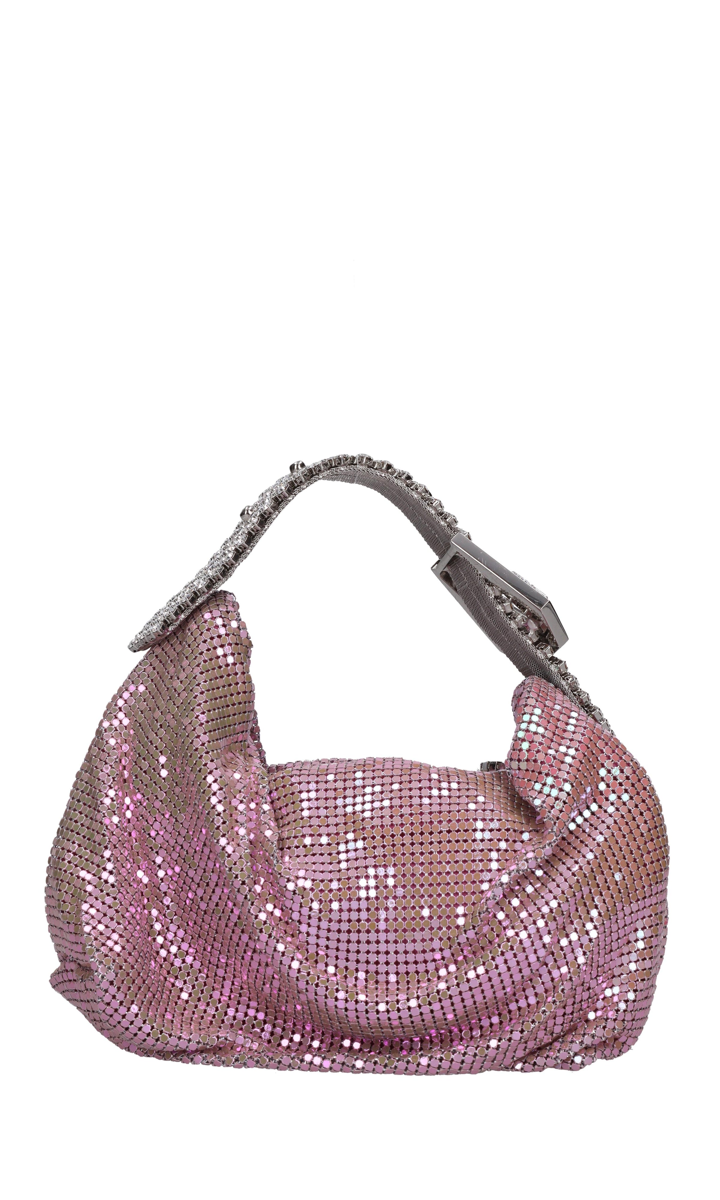 Borsa mini modello jill in maglia metallica 