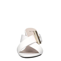 Mules in pelle 