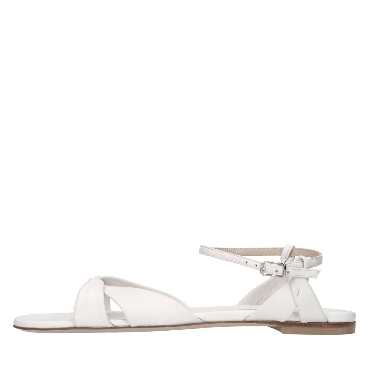 Sandali flat Minorca in pelle 