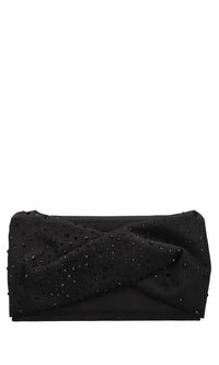 Borsa in raso e strass 