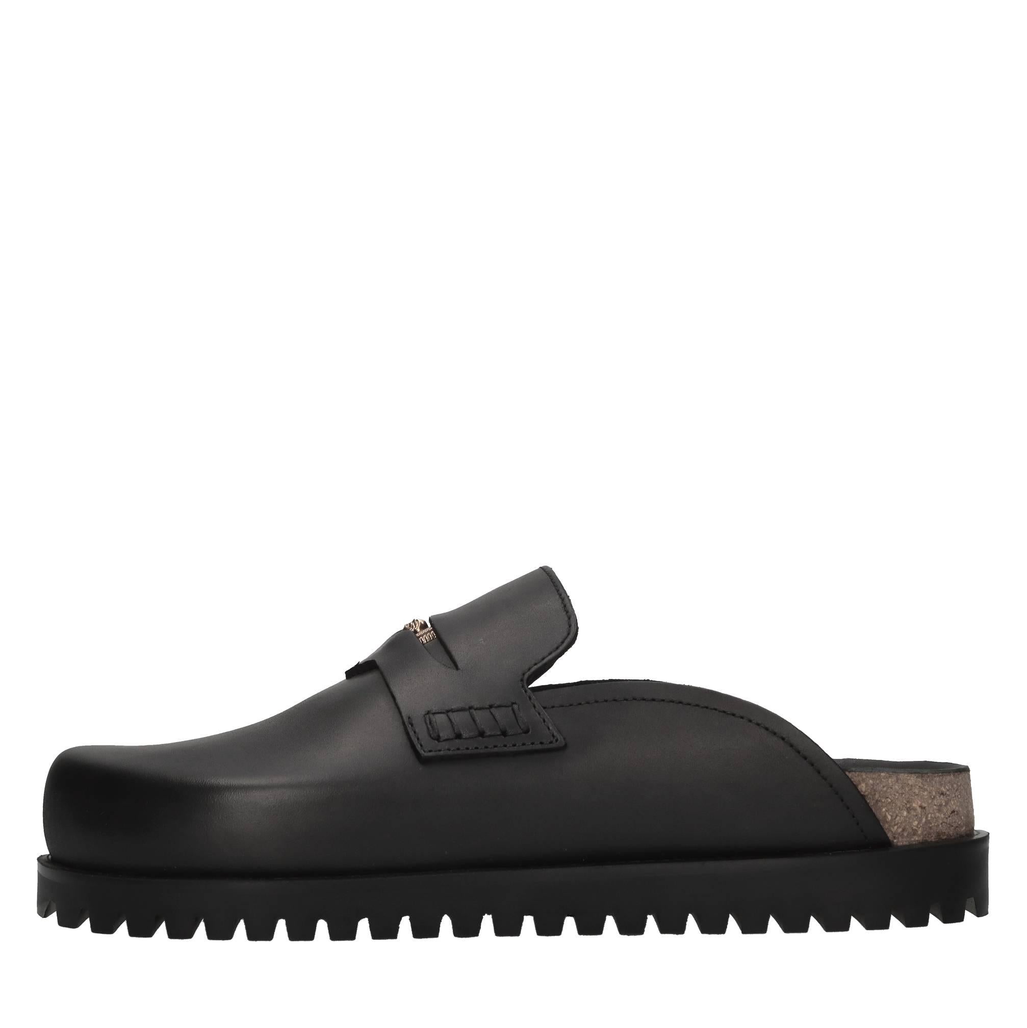 Sabot Medusa in pelle 