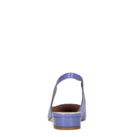 Décolleté slingback in vernice 