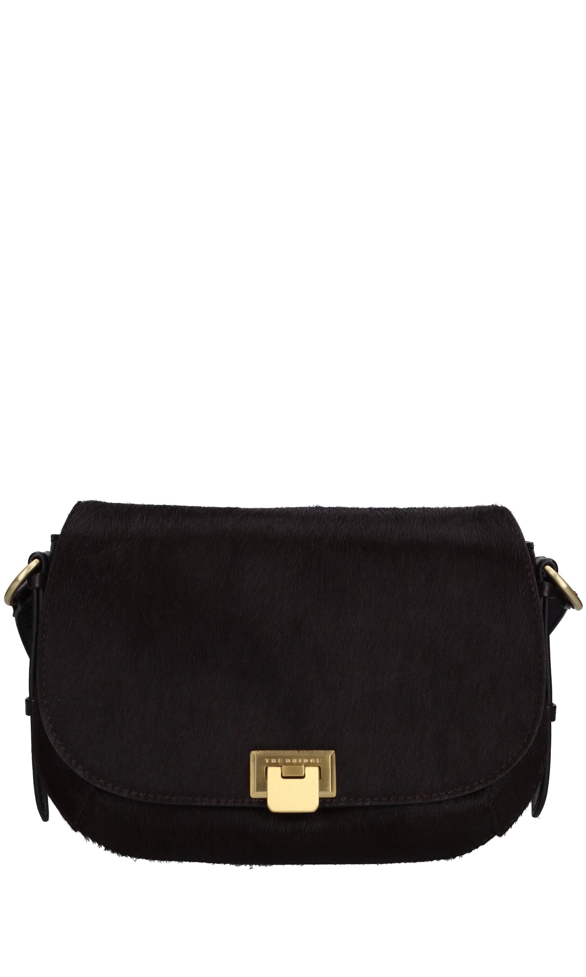 Borsa in pelle bovina effetto cavallino 