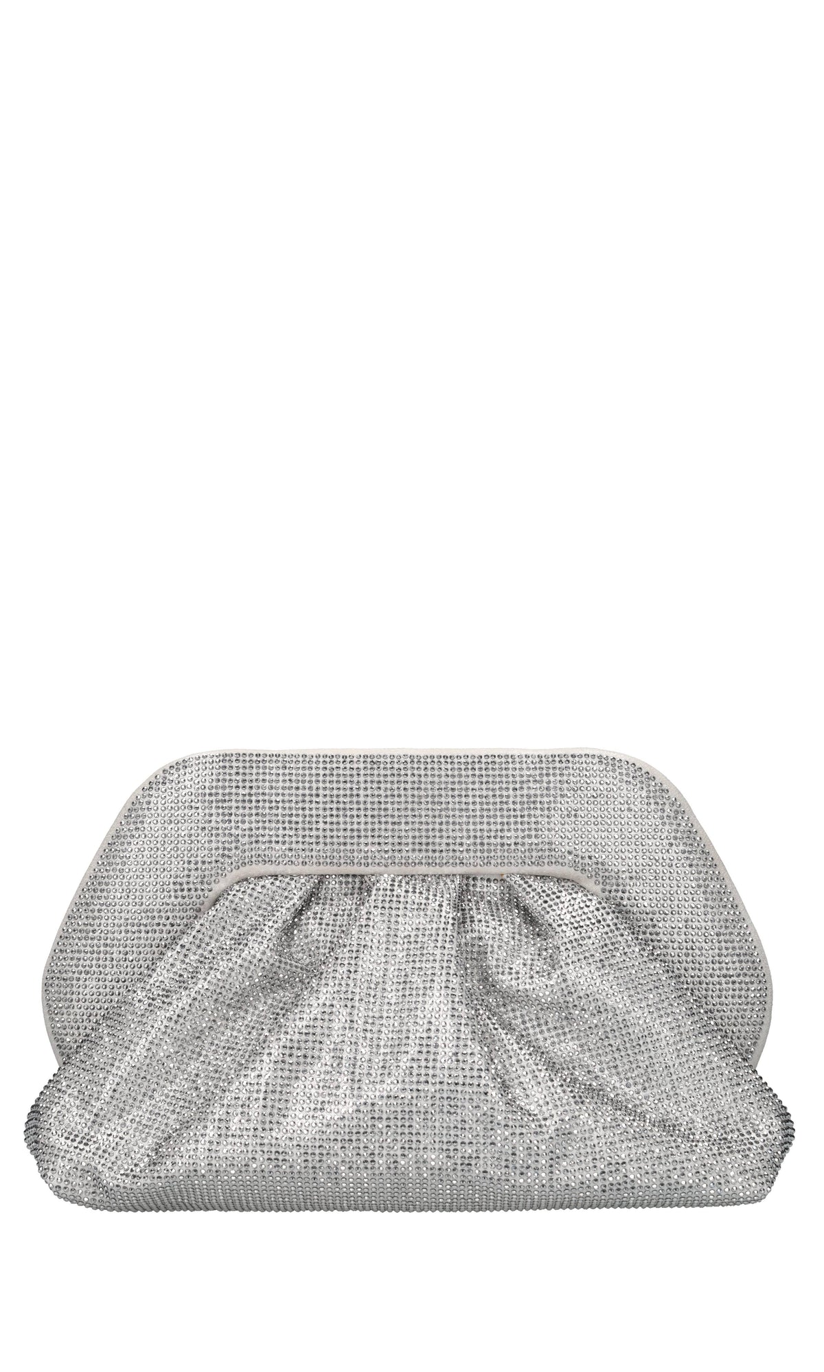Borsa Tia in tessuto e strass 